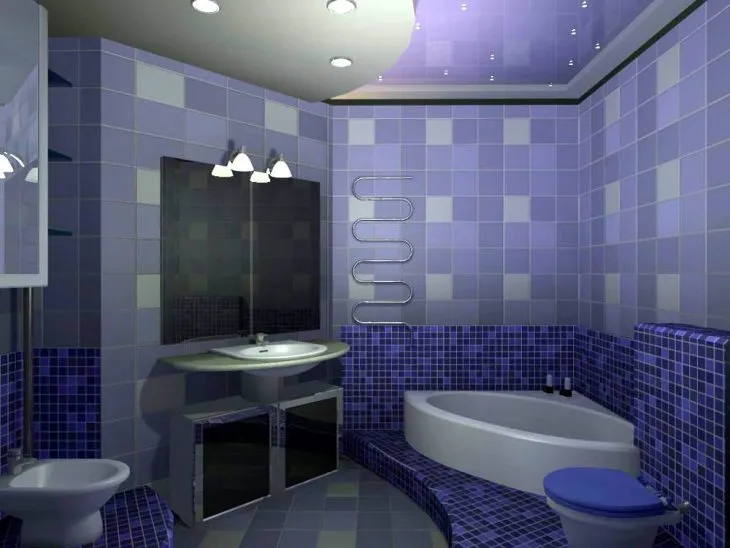 стены в ванной комнате варианты отделки