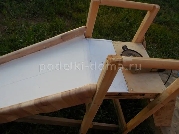 Детская горка и мебель из паллет (деревянных поддонов)
