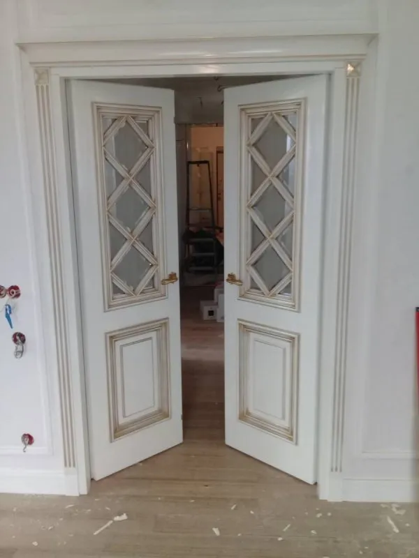 Двери двустворчатые межкомнатные Mr Doors