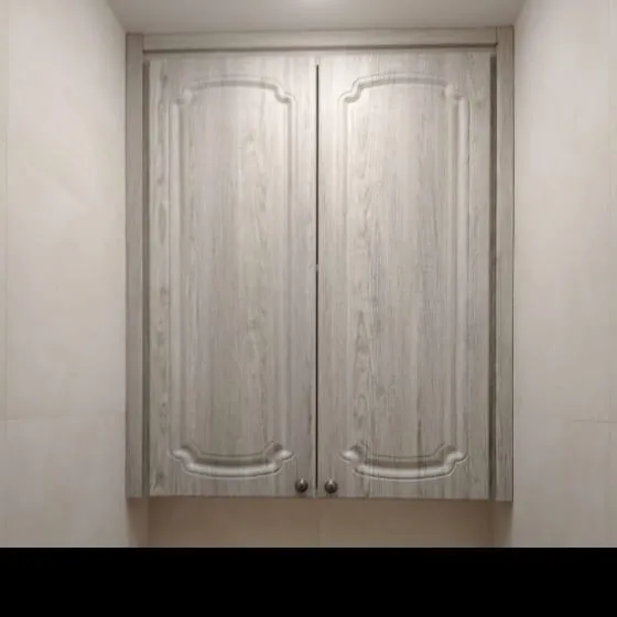 Двери сантехнические в туалет из МДФ с фрезеровкой