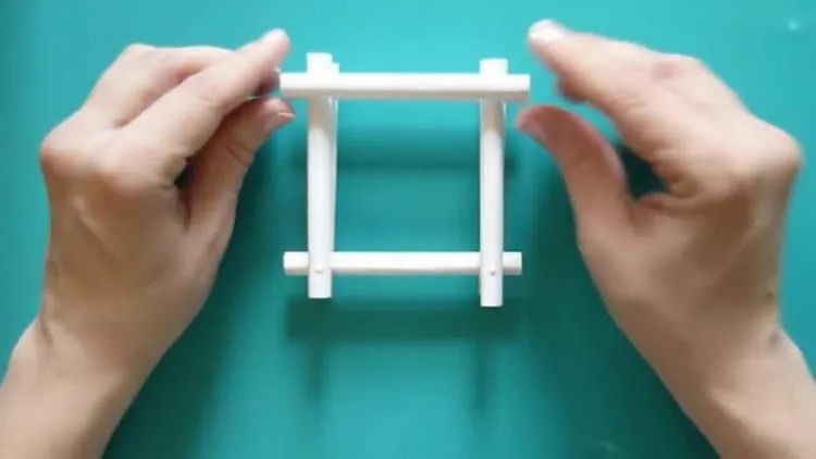 как сделать домик из бумаги