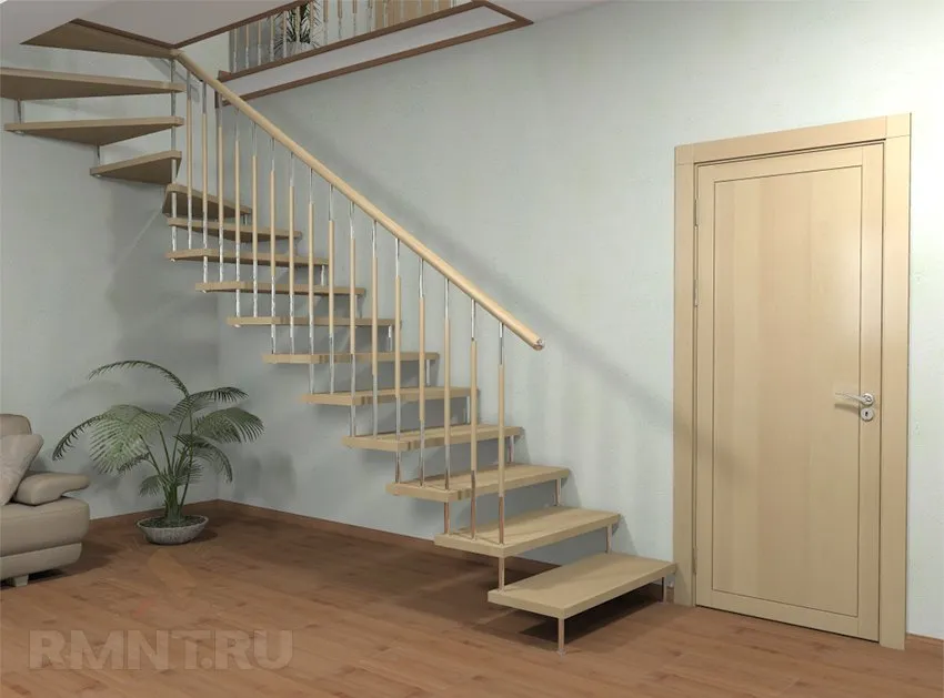 3D визуализация лестницы